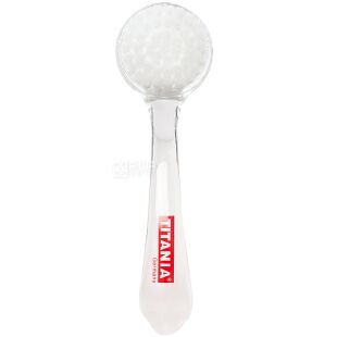 Titania, Щеточка косметическая, для пилинга, 13,5 см