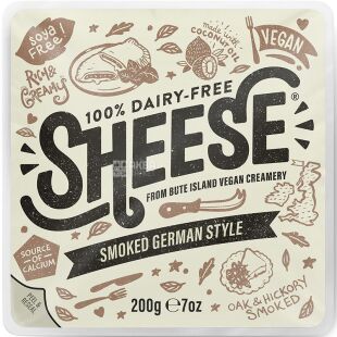 Bute Island, 200 г, Сыр копченый, веганский