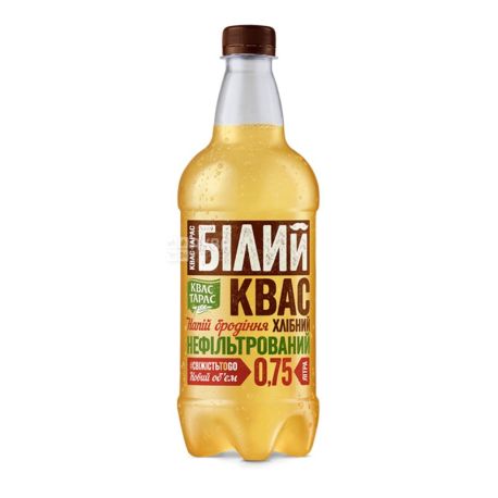 Kvass Taras, 0.75 l, white