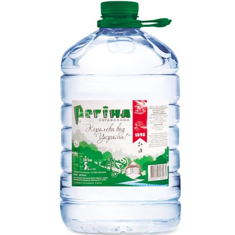 Регина, 5 л, Вода негазированна, ПЭТ