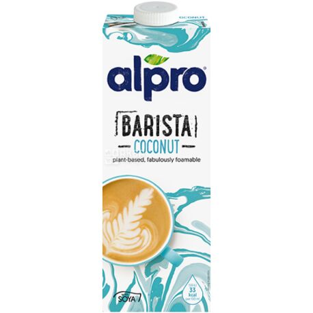 Alpro, Barista Coconut, 1 л, Алпро Бариста, Кокосовое молоко