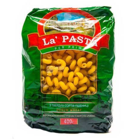 La Pasta, 400 г, Макароны Ла Паста, Спиральки