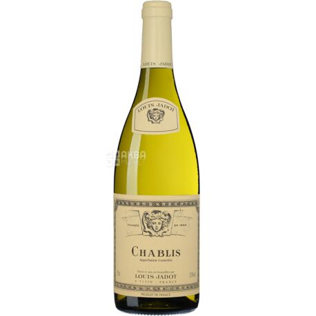 White dry wine, Chablis, 750 ml, TM Louis Jadot