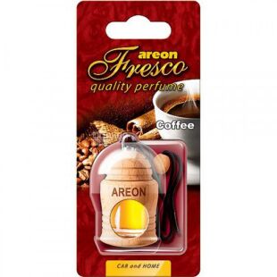 Areon Fresco, Coffee, 5 мл, Ароматизатор воздуха автомобильный, Кофе