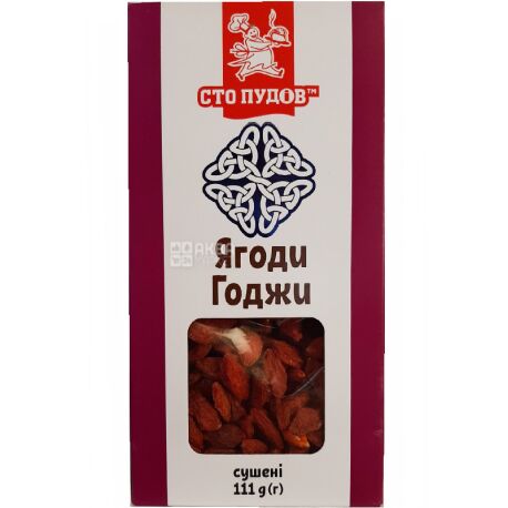 One Hundred Pounds, 111 g, Goji Berries