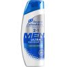 Head & Shoulders Men Ultra, 200 мл, Шампунь і бальзам ополіскувач від лупи 2в1, Комплексний догляд