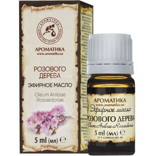 Ароматика, 10 мл, Олія ефірна натуральна, Рожевого дерева