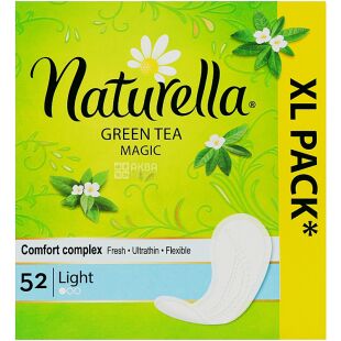 Naturella, Green Tea Magic Normal, 52 шт., Прокладки щоденні, ароматизовані