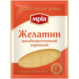 Мрія, 25 г, Желатин швидкорозчинний, харчовий