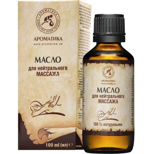 Ароматика, 100 мл, Олія масажна для нейтрального масажу