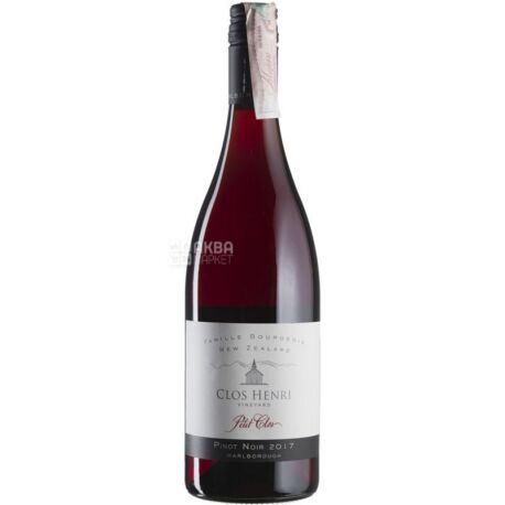 Clos Henri, Dry red wine Petit Clos Pinot Noir, 13.5%, 0.75 l