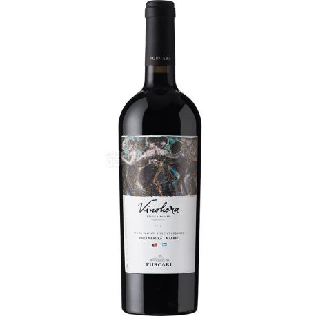 Purcari Vinohora, Вино червоне сухе, 0,75 л