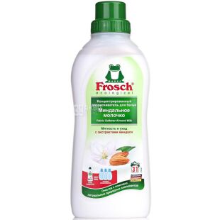 Frosch Миндальное Молочко, 750 мл, Кондиционер - ополаскиватель, для белья, концентрат