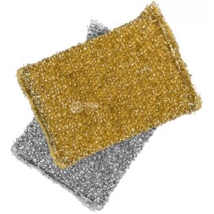 Apex, Antiscratch Sponge, 2 шт., Губка для чистки посуды, синтетическое волокно, 12 x 8 x 3 см