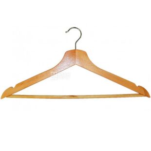 Мій Дім, Вішалка для одягу з нарізами, дерев'яна, 44.5 х 1.2 см