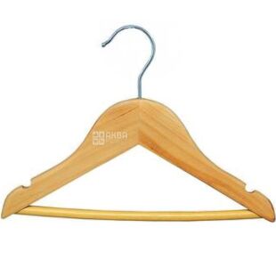 Мой Дом, Вешалка для подростковой одежды, деревянная, 33.5 x 1.2 см