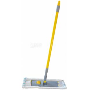Apex, 40 х 15 см, Швабра з антибактеріальною насадкою, телескопічна ручка