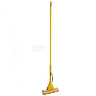 Apex, 100 см, Швабра з віджимом, жовта