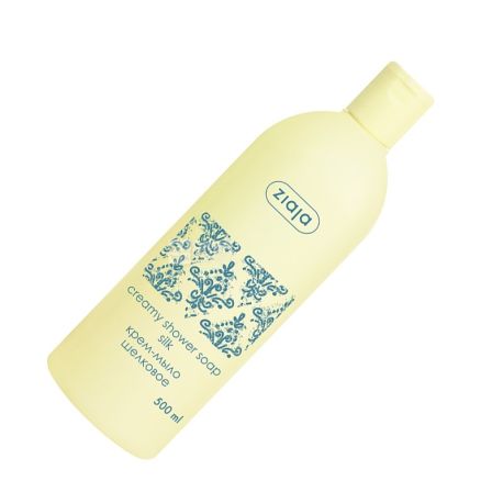 Ziaja, 500 ml, cream soap for shower, Silk Proteins