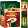 Jacobs Cappuccino, 3 в 1, 24 шт. х 12,5 г, Кавовий напій Якобс Капучино, в стіках