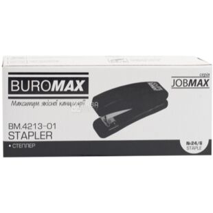 Buromax, Jobmax, Степлер на 15 листов, скобы №24/6 
