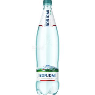 Borjomi, 1 л, Боржоми, Вода минеральная газированная, ПЭТ