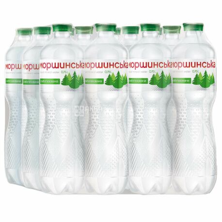 Morshinska, Lightly carbonated mineral water, 0.75 l, pack of 12 pcs., PAT