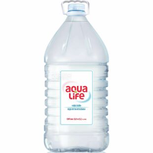 AquaLife, 5 л, АкваЛайф, Вода минеральная негазированная, ПЭТ