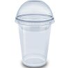 Стакан пластиковий з купольною кришкою, 500 мл х 50 шт.