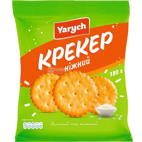 Yarych, 180 г, Ярич, Печенье крекер, Нежный