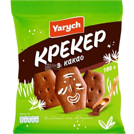 Yarich, 180 g, Cracker, C cocoa