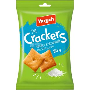 Yarych, 80 г, Ярич, Печиво крекер, Класичний