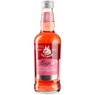 Fentimans, Light Sparkling Raspberry, 250 мл, Напиток газированный, Игристая малина, диетический, стекло