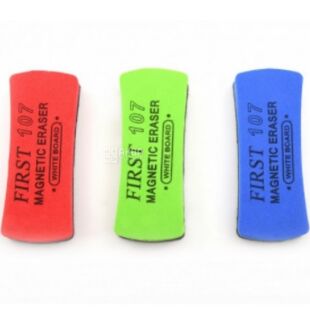 Klerk, 1 шт, Губка для магнітних дошок, асорті, 145х50х20 мм