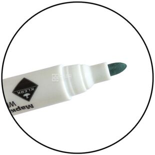 Klerk, 3 мм, Маркер для доски, зеленый