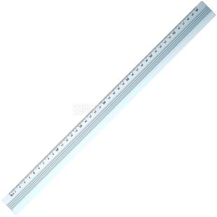 Klerk, Лінійка металева, срібна, 40 см