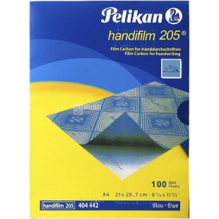 Klerk Pelikan, 100 шт., Папір копіювальний А4, синій, 18 г/м2