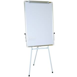 Klerk, Фліпчарт магнітно-маркерний, 70 х 100 см, на тринозі, вертикальний