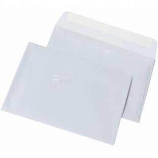 Optimail, Конверт C5 (0+0) офсет, 25 шт., прямий, 80 г/м2, самоклеючий з відривною стрічкою