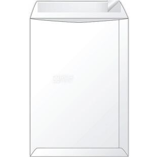 Optimail, Конверт C4 (0+0) офсет, 100 шт., боковой, 90 г/ м2, самоклеющийся с отрывной лентой