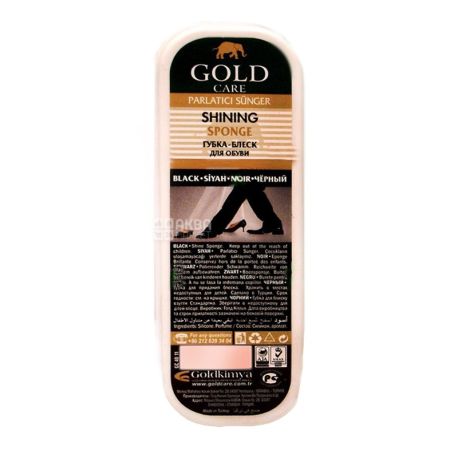 Goldcare, губка-блеск, Стандартная, Бесцветная, ПЭТ