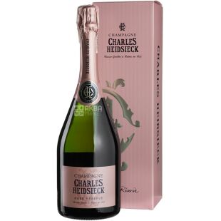 Charles Heidsieck, Rose, 0,75 л, Шампанское розовое, Brut 