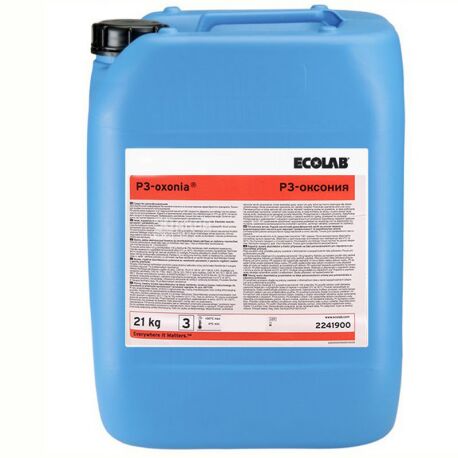 Ecolab Oxsonia P3, 21 kg, concentrated disinfectant for bottles