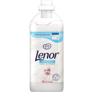 Lenor Sensitive, 1,6 л, Кондиціонер для білизни, для дитячої та чутливої ​​шкіри