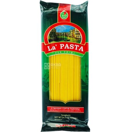 La Pasta, 700 г, Макарони Ла Паста Спагеті