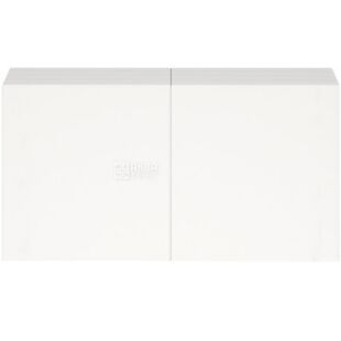 Ruta, 200 шт., Салфетки бумажные Рута, двухлойные, белые, 23,5х23,5 см