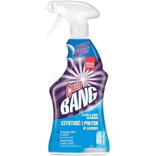 Cillit Bang, 750 мл, Чистячий засіб, Чистота і блиск ванної кімнати
