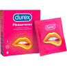 Durex Pleasuremax, 3 шт., Презервативы ребристые, латексные, со смазкой