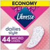 Libresse, Micro Refill, 44 шт., Прокладки ежедневные, маленькие