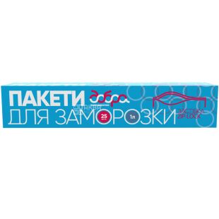 Добрая Господарочка, 25 шт., Пакеты для заморозки, 1 л, 15 х 25 см